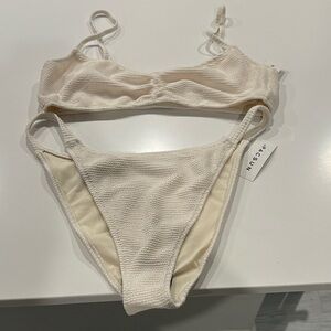PacSun Swim Eco Cream Bikini